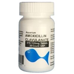 Aquarium Amoxicillin/Clavulanate 875mg./125mg. 30 count $46