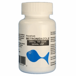 Aquarium Metronidazole 250mg. 100 count. $28