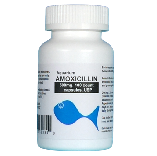 Aquarium Amoxicillin 500mg. 100 count. $28